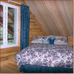 4 oaks cabin bedroom