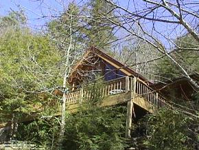 Our Lodging on the NC Mountain Adventure