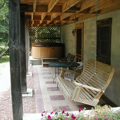 Hot Tub, porch swings, and beautiful scenary for your enjoyment and pleasure